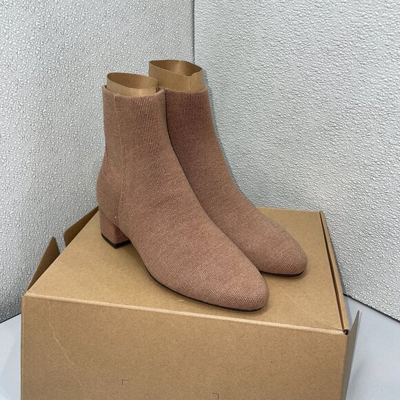 Rothy's The Classic Heeled Ankle Boots in Tabacco – Women’s Size 7 – New in Box - Picture 1 of 4